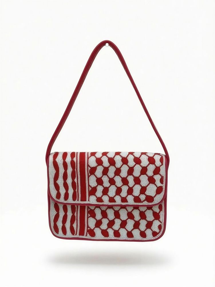 JORDAN BEADED SHOULDER BAG
